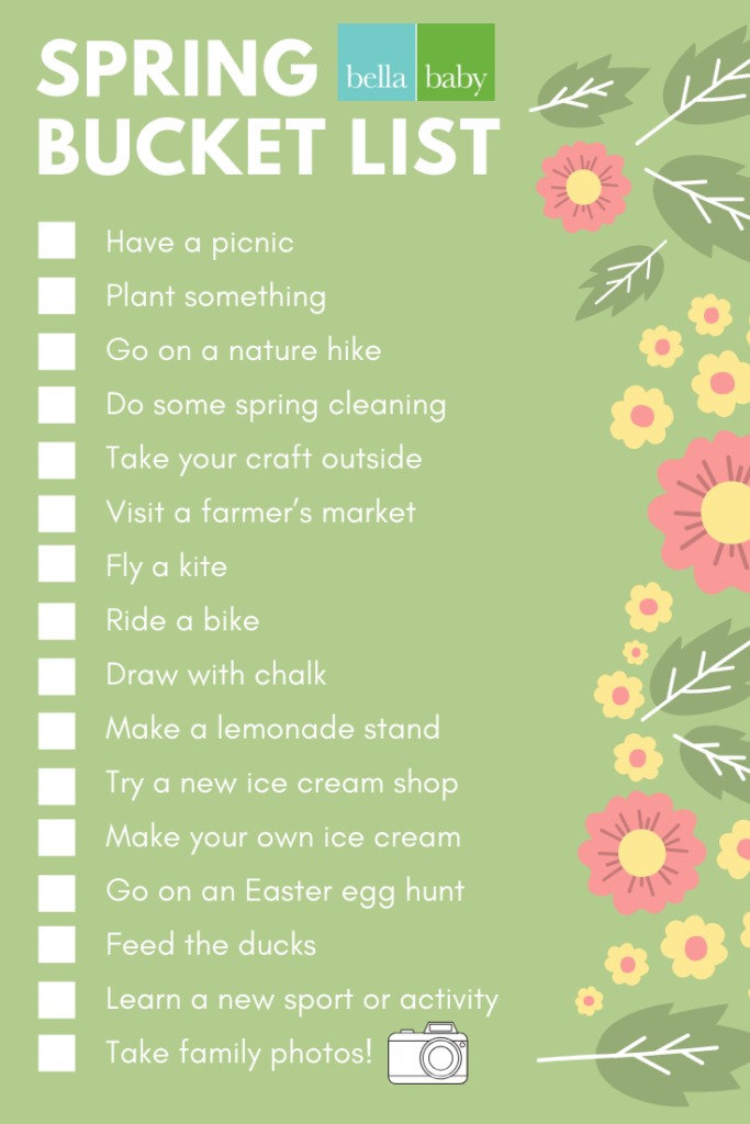 Spring Bucket List: 15 Fun Activities for the Whole Family! - Bella ...