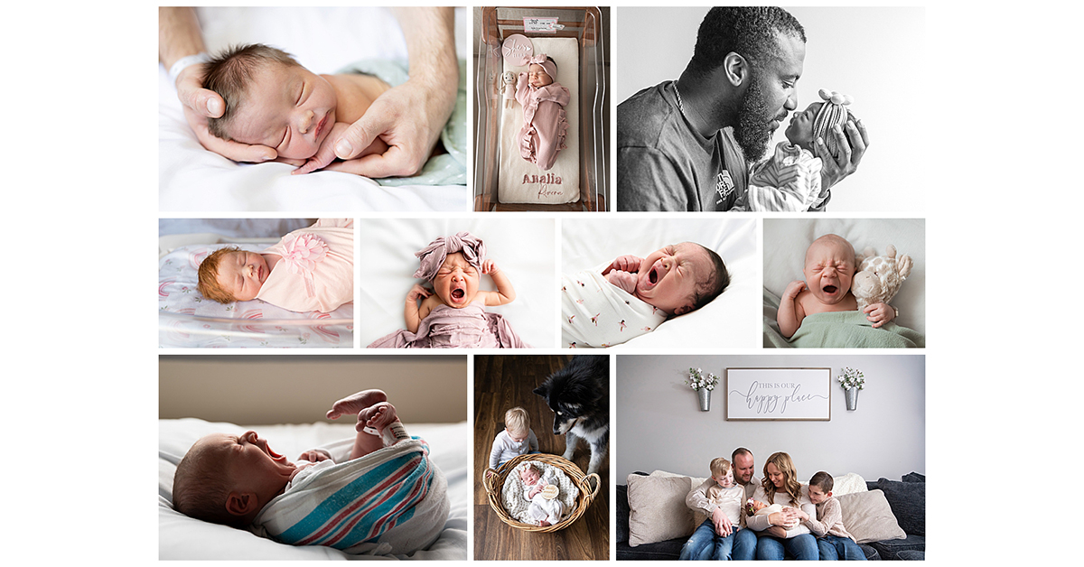 Collage of the winning images in the Bella Baby and Bella Life contests for March and 1st Quarter 2025.