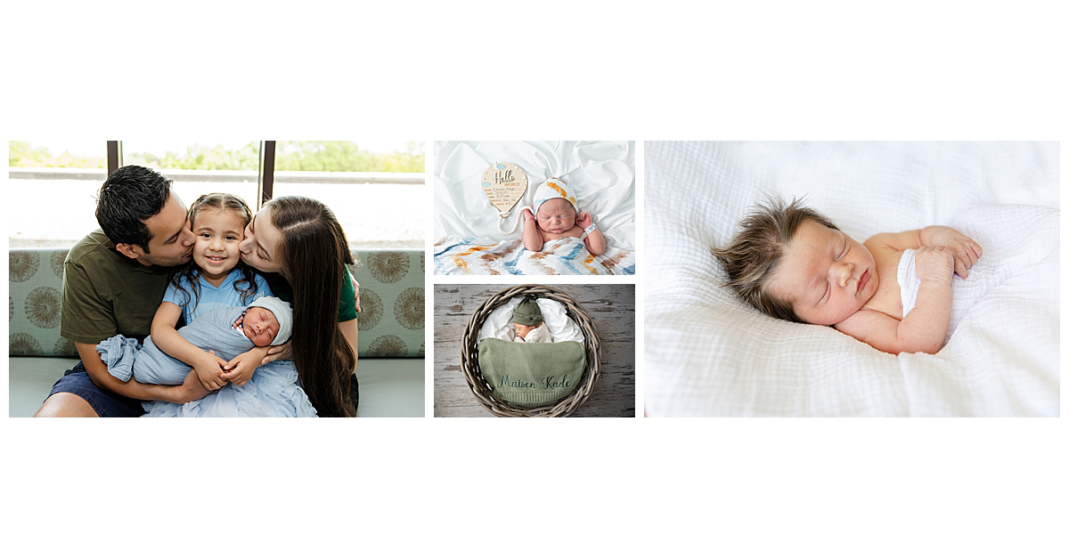 Collage of the winning images in the Bella Baby photographer contest held during May 2025