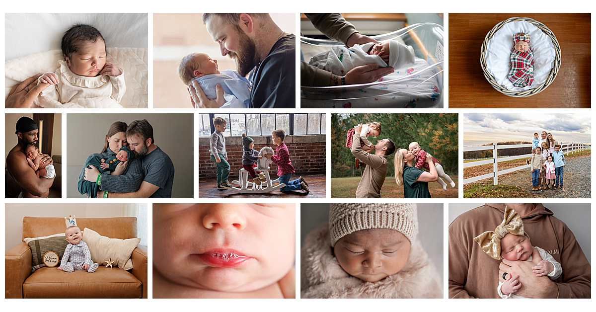 Collage of the winning images in Bella Baby's December & 4th quarter 2025 photo contests
